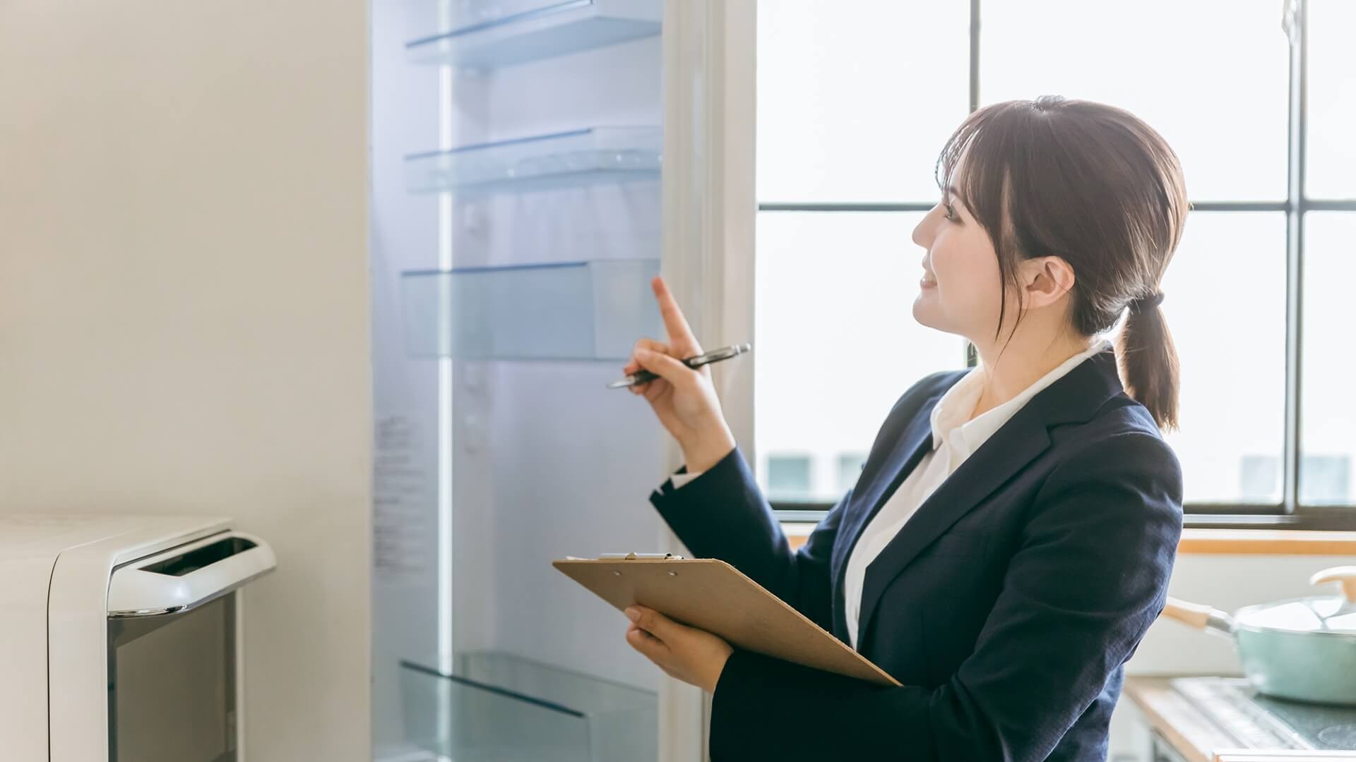 店舗で冷蔵庫引取りを相談する