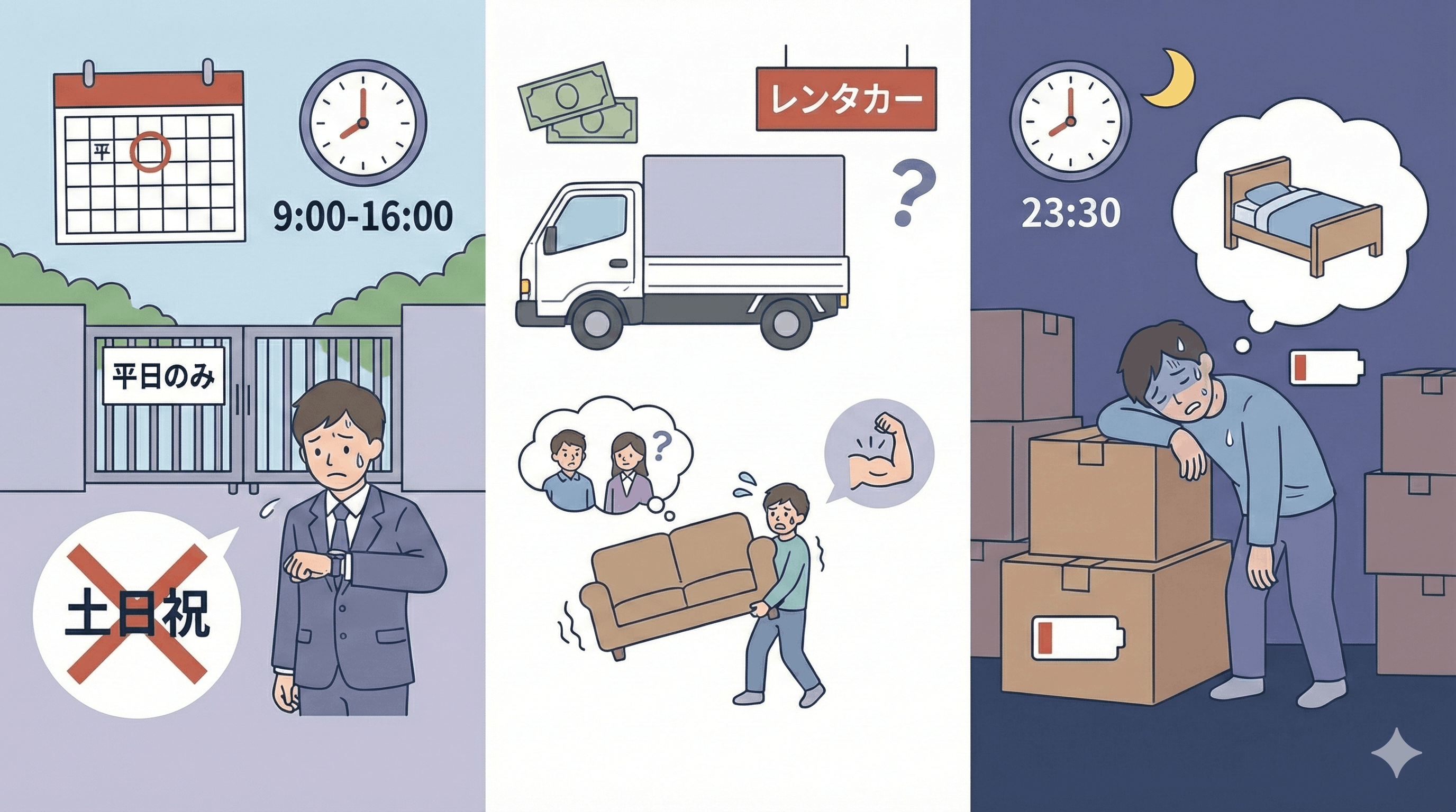 処分場へ自己搬入する3つのリスク