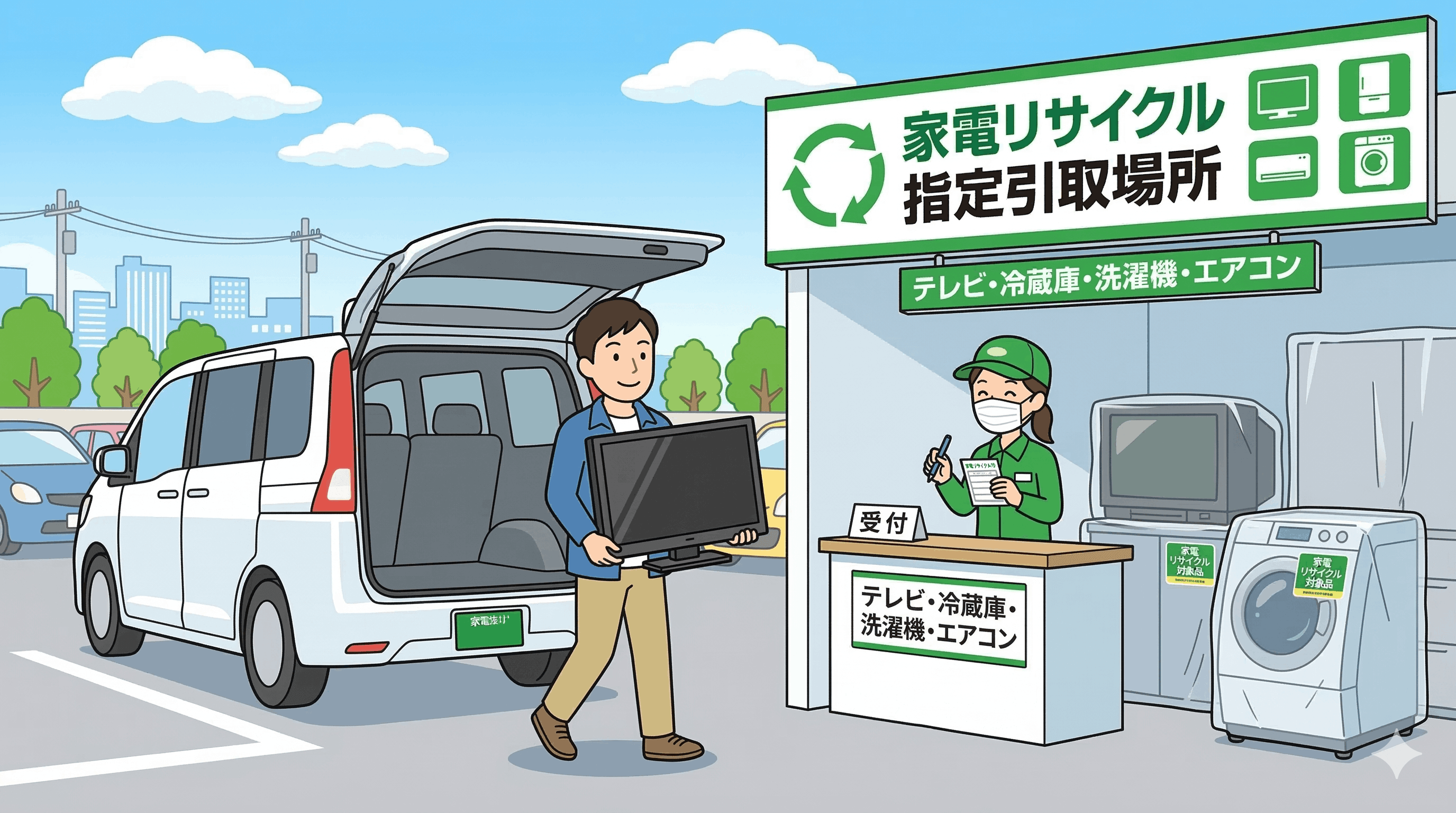 方法①：指定引取場所への持込