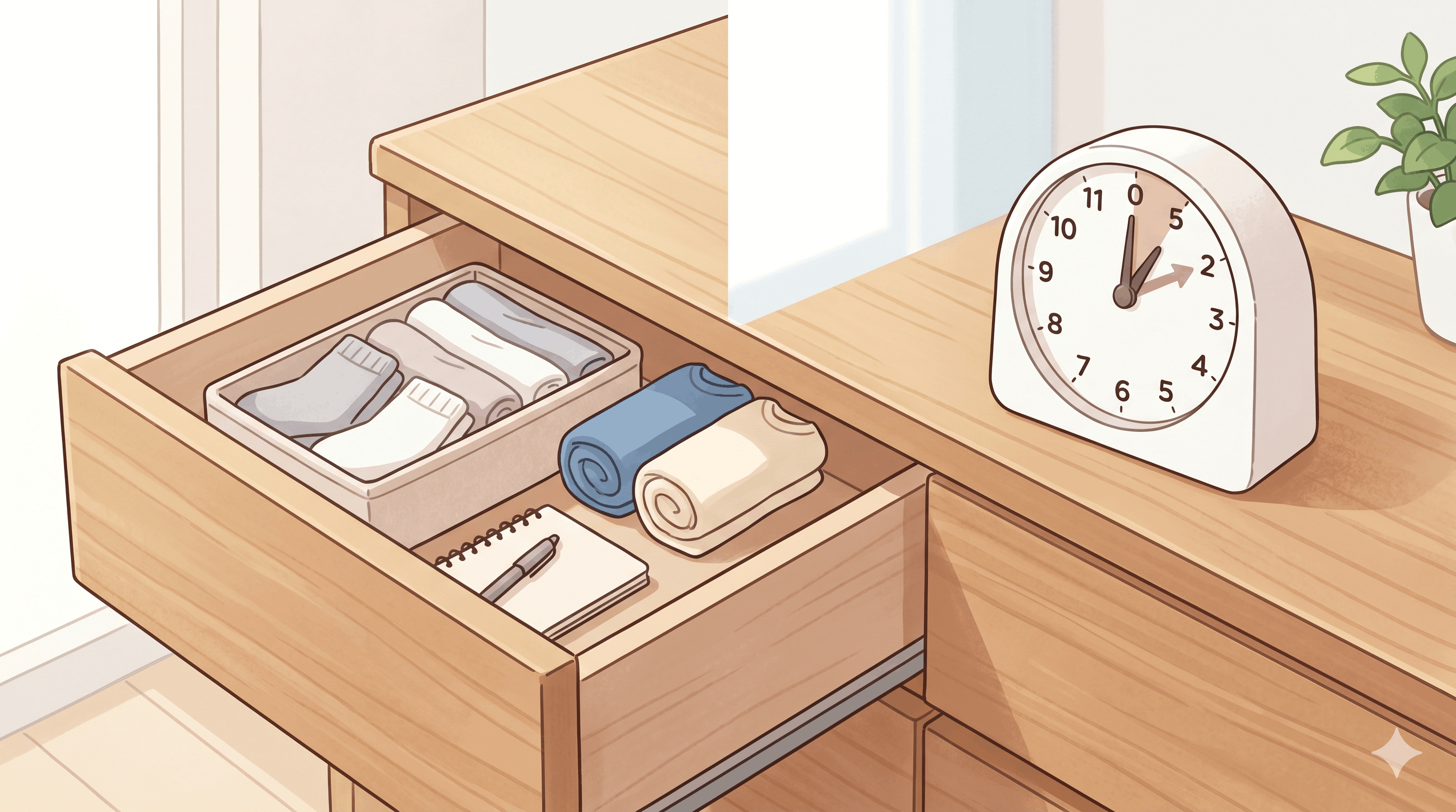 ステップ1：まずは「1日5分」「引出し1段」から始める