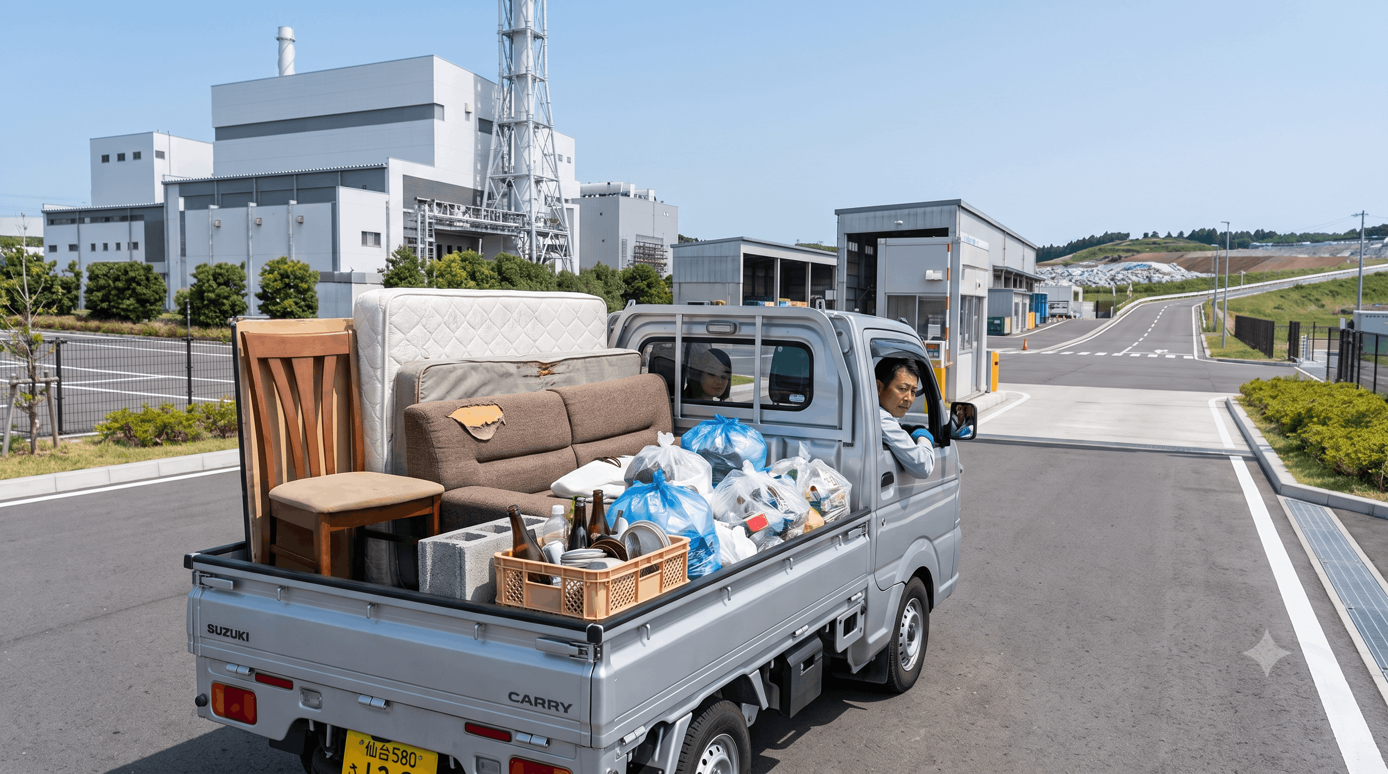 仙台市でゴミを持ち込める施設・料金・受付時間