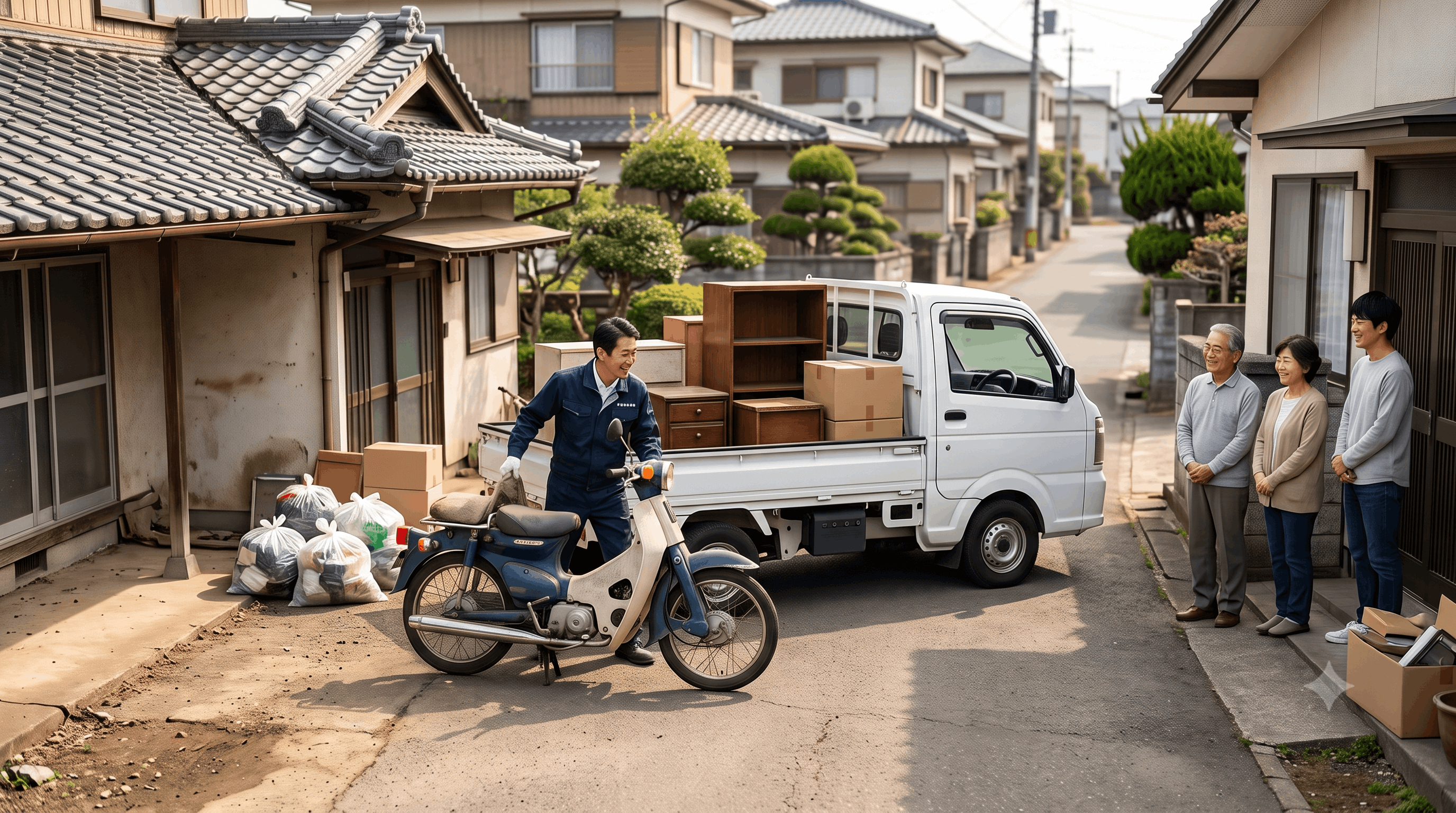 【仙台】原付・バイクの処分方法｜廃車手続きもお家の整理もまとめて解決
