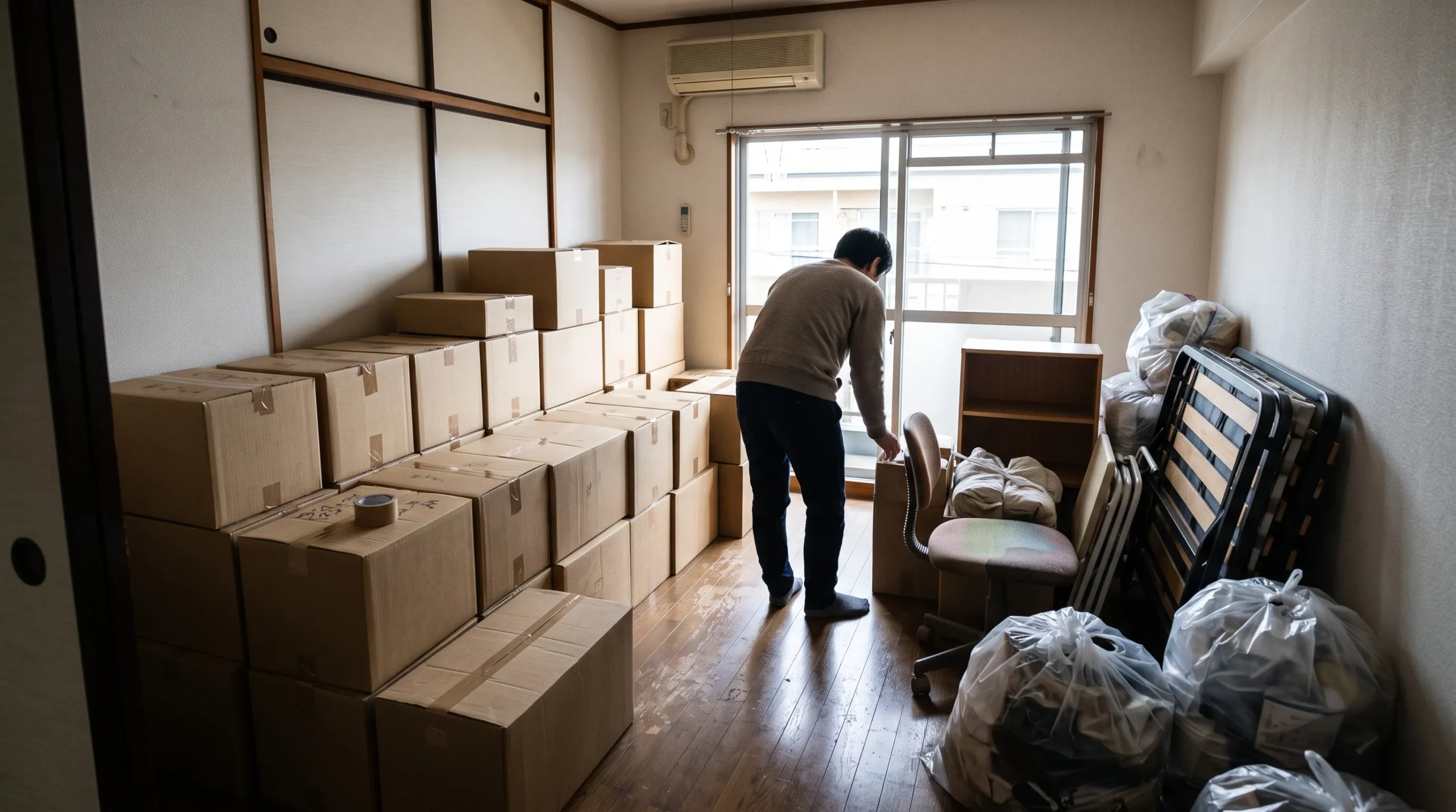 引越し前日・当日に粗大ゴミが残っているときの動き方