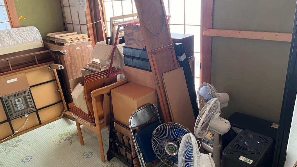 太白区鹿野での不用品回収事例