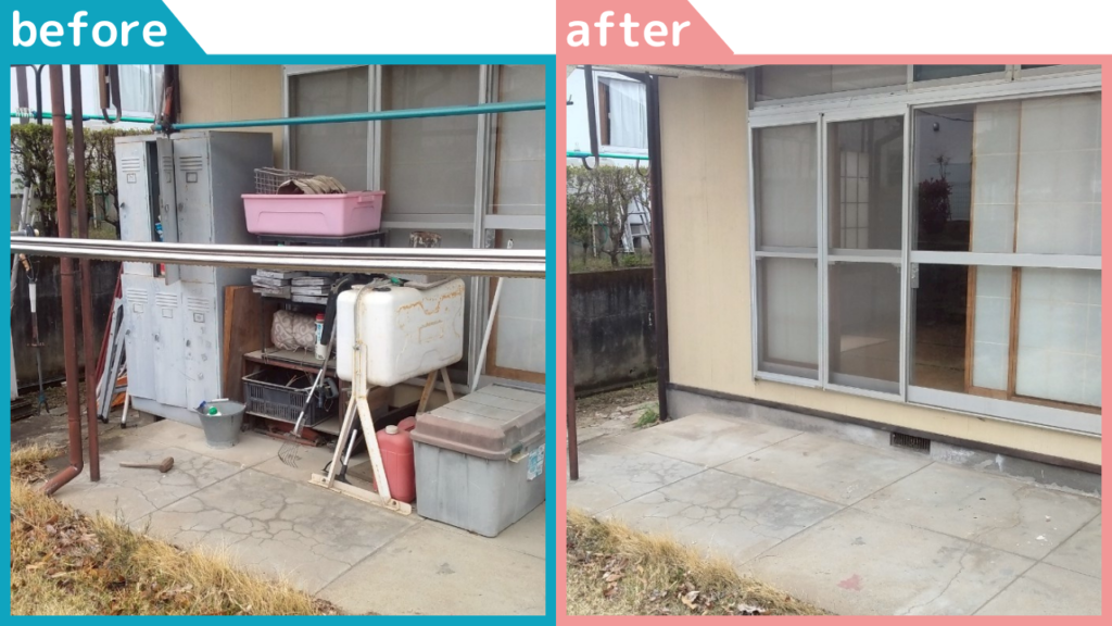 泉区将監の不用品回収事例